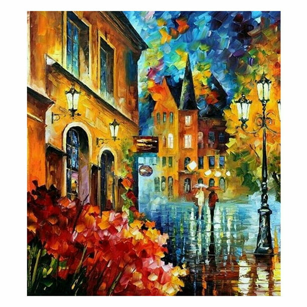 Paint by Numbers DIY Canvas Oil Painting Kit Wall Art Decor For Beginner 16"x20"